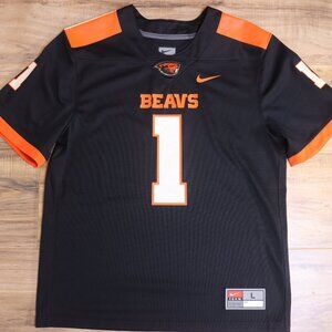 Nike Team Oregon State Beavers Youth Untouchable Football Jersey NWOT #1